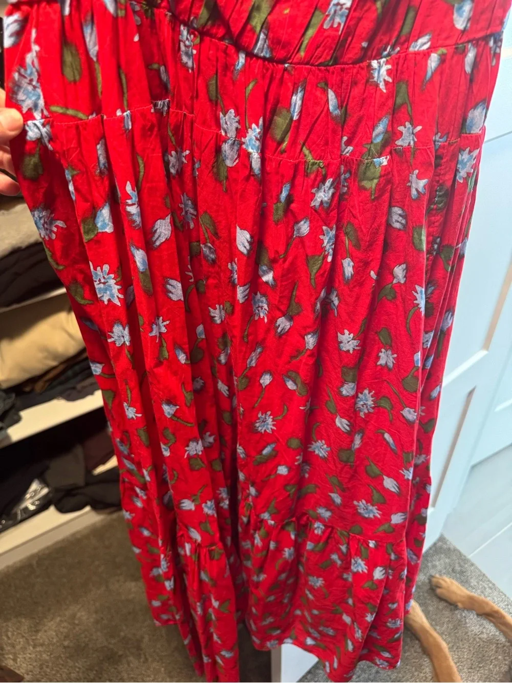 J. Crew bright red